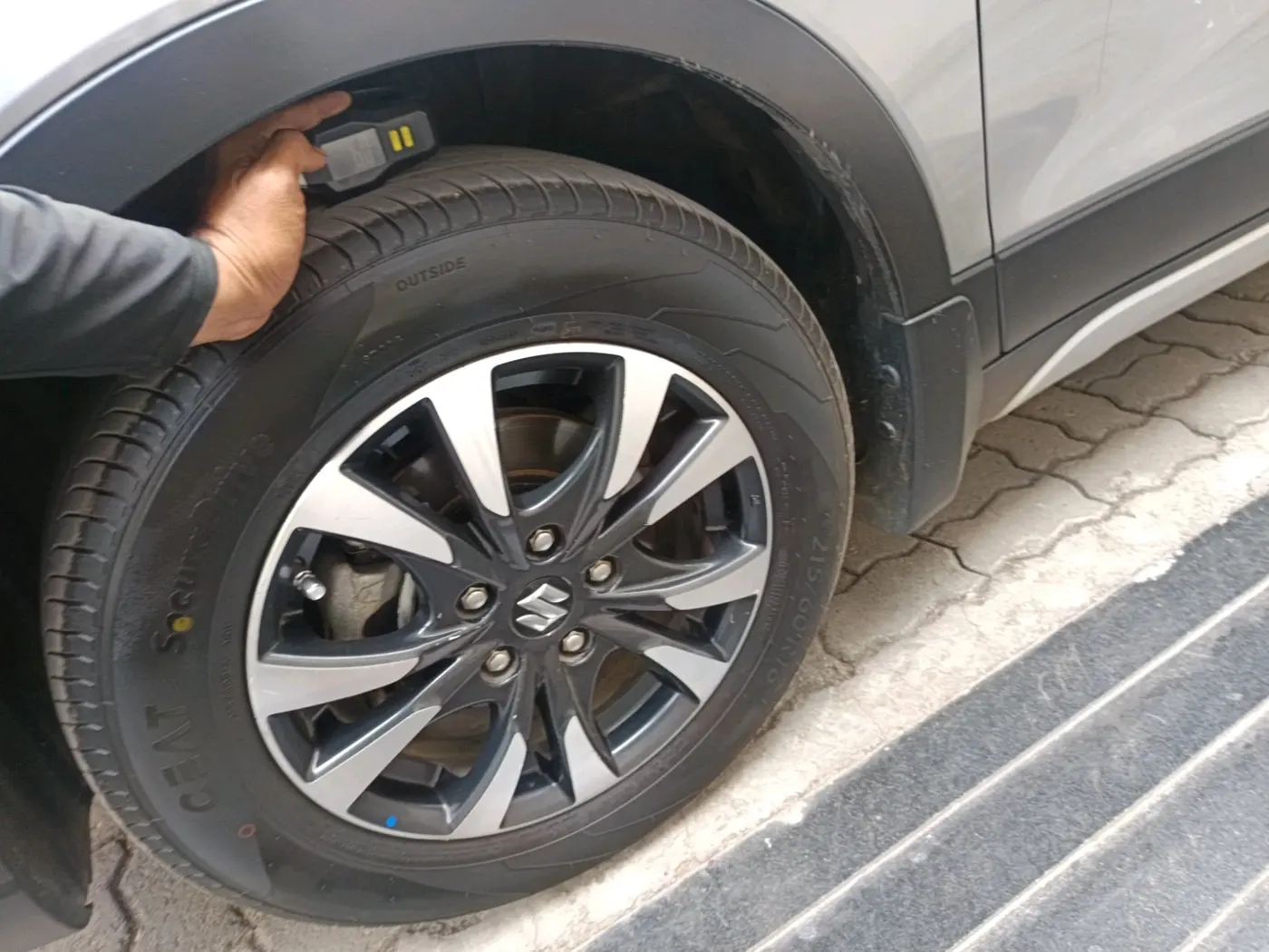 2022 Maruti S Cross ZETA 1.5, Petrol, Manual, 38,671 km, tyre
