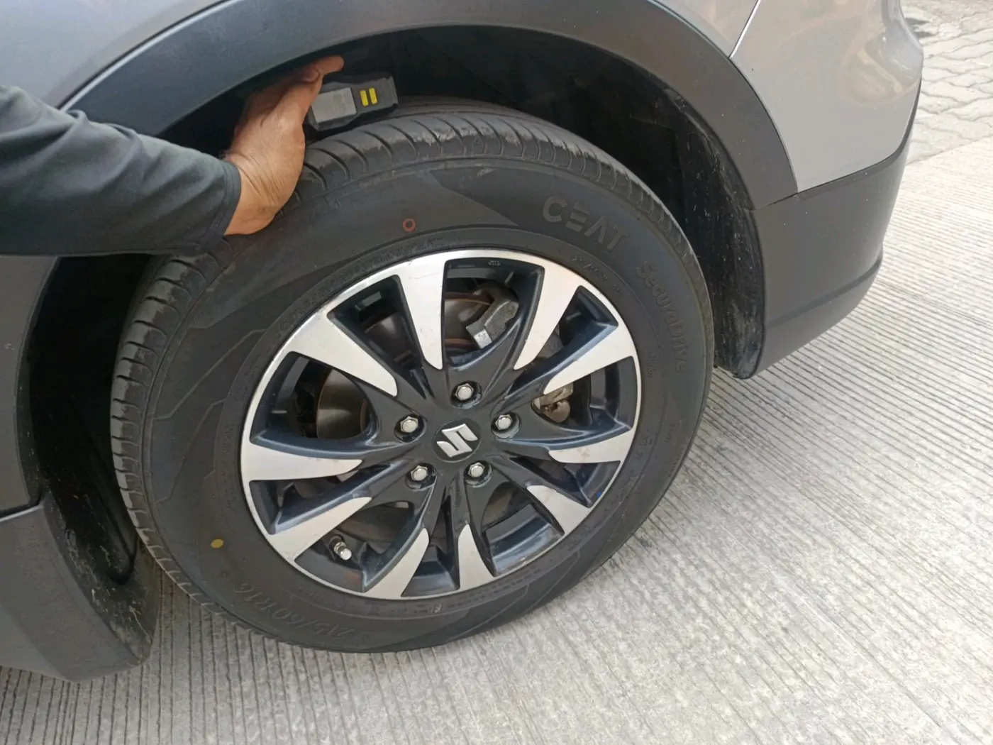 2022 Maruti S Cross ZETA 1.5, Petrol, Manual, 38,671 km, tyre