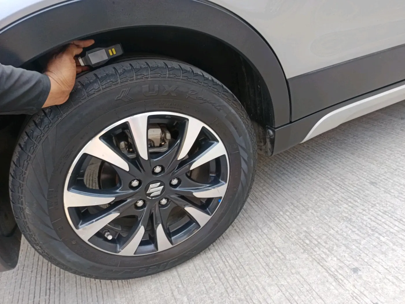 2022 Maruti S Cross ZETA 1.5, Petrol, Manual, 38,671 km, tyre