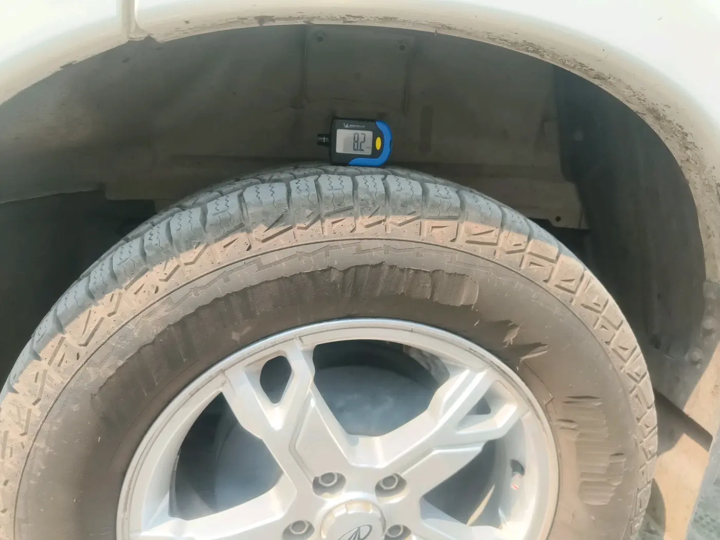 2017 Mahindra Scorpio S10, Diesel, Manual, 36,450 km, tyre