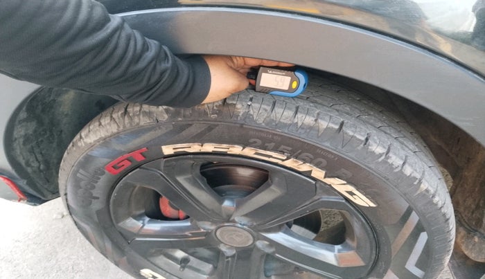 2022 Tata NEXON XZ PLUS PETROL DARK EDITION, Petrol, Manual, 37,445 km, tyre