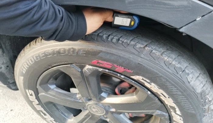 2022 Tata NEXON XZ PLUS PETROL DARK EDITION, Petrol, Manual, 37,445 km, tyre