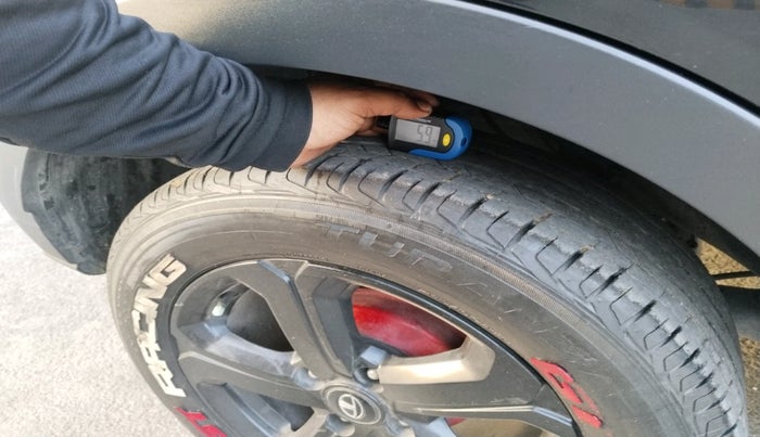 2022 Tata NEXON XZ PLUS PETROL DARK EDITION, Petrol, Manual, 37,445 km, tyre