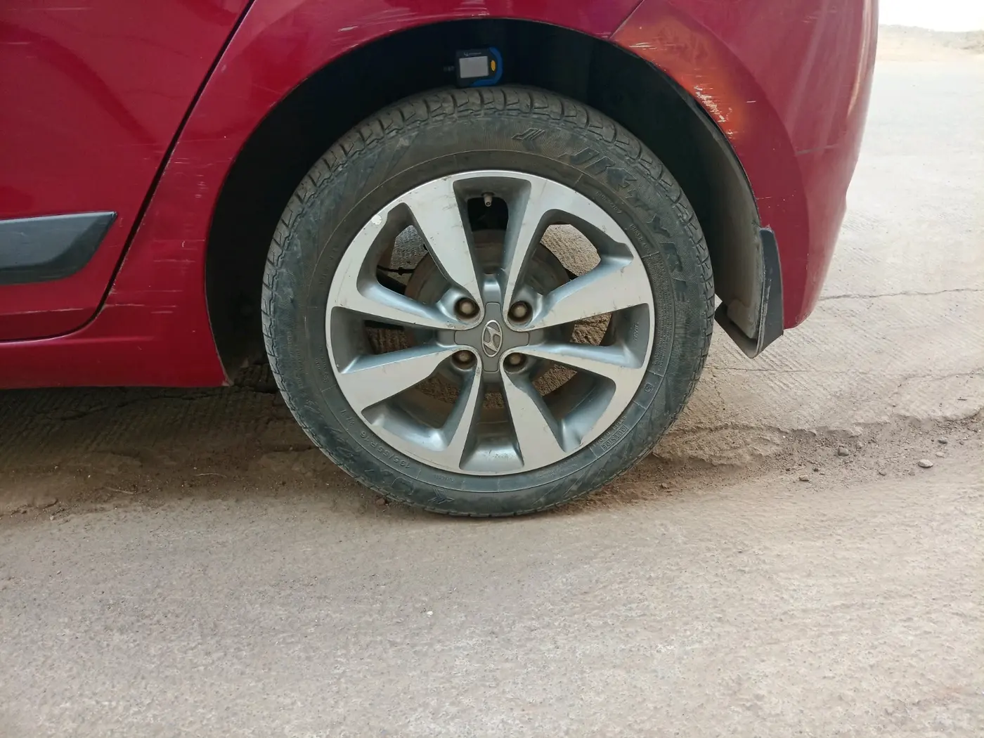 2014 Hyundai Elite i20 ASTA 1.2, Petrol, Manual, 92,821 km, tyre