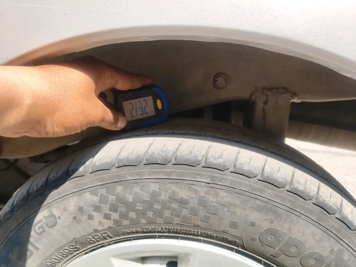 2022 Maruti Eeco 5 STR AC (O), CNG, Manual, 78,979 km, tyre
