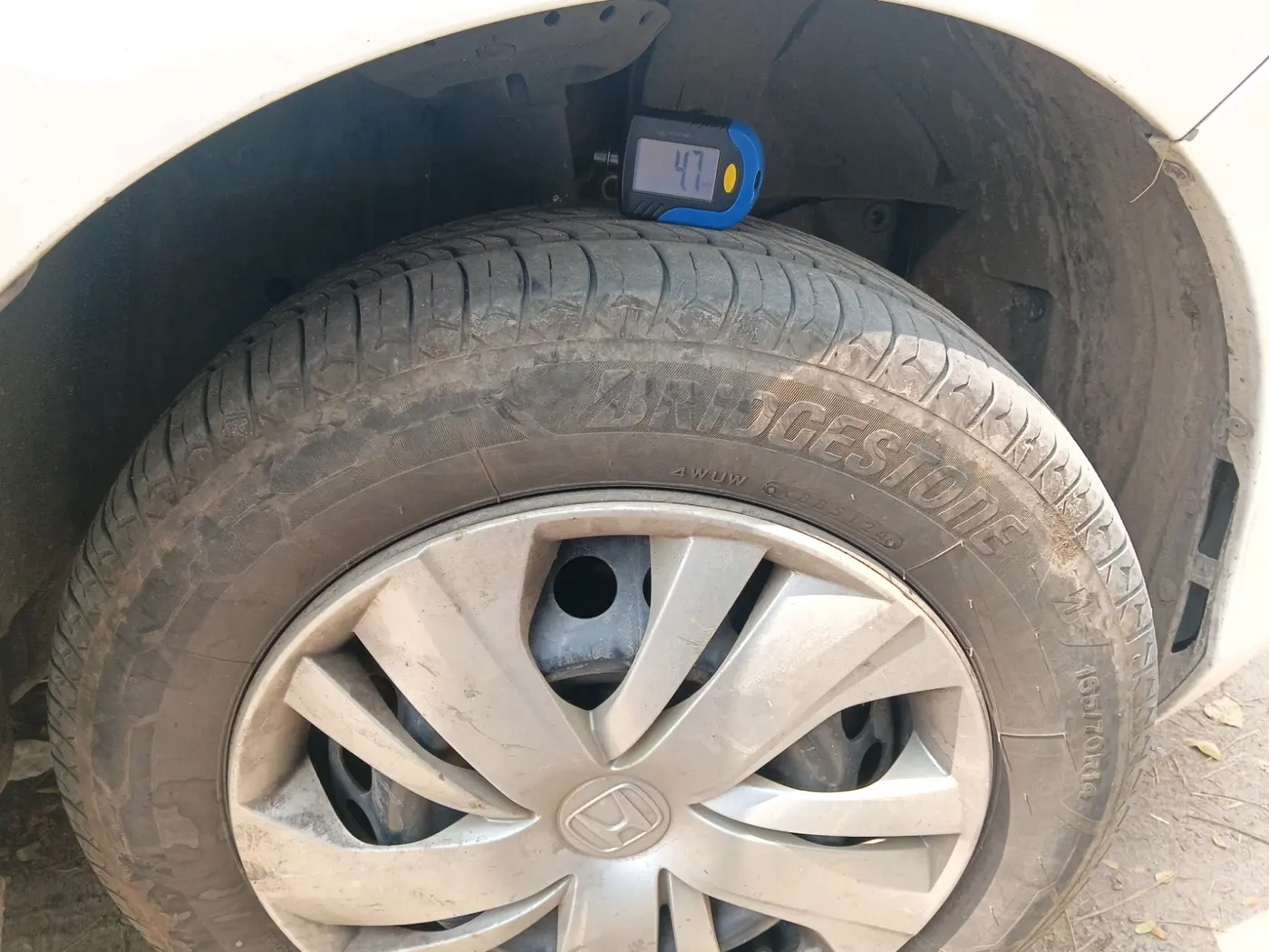 2019 Honda Amaze 1.2L I-VTEC S, Petrol, Manual, 1,01,963 km, tyre