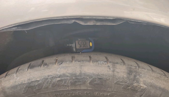 2014 Skoda Rapid 1.5 TDI CR ELEGANCE, Diesel, Manual, 1,32,070 km, tyre