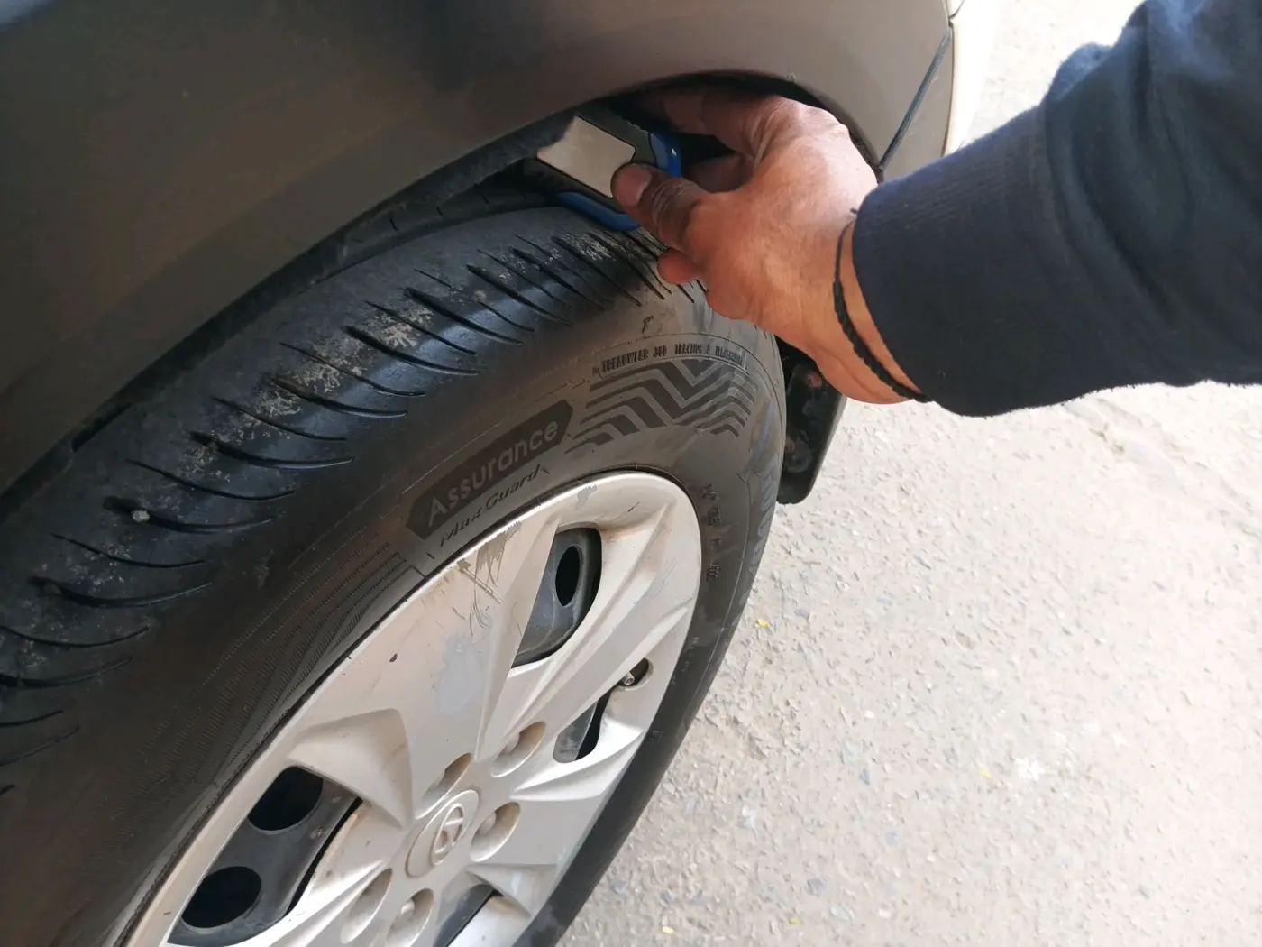 2019 Hyundai Creta E PLUS 1.4 DIESEL, Diesel, Manual, 1,23,929 km, tyre