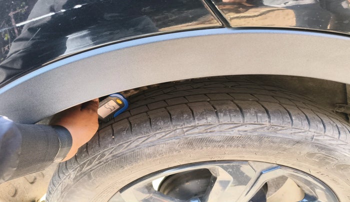 2022 Tata NEXON XZA PLUS (PREMIUM) PETROL DARK EDITION, Petrol, Automatic, 81,394 km, tyre