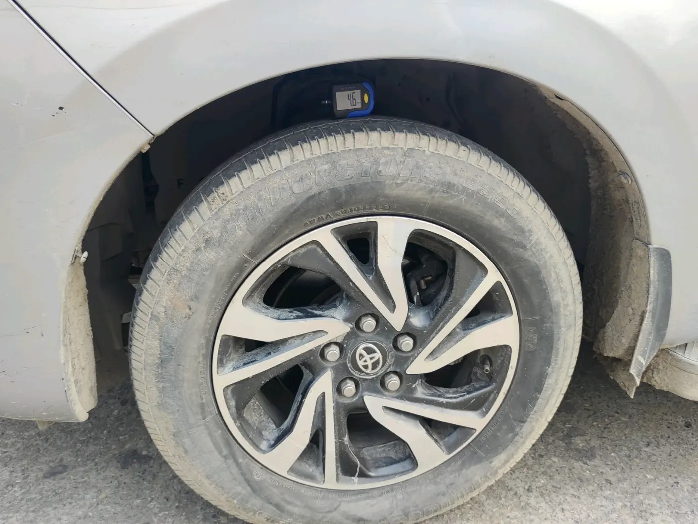2021 Toyota Innova Crysta 2.4 GX 7 STR, Diesel, Manual, 63,410 km, tyre