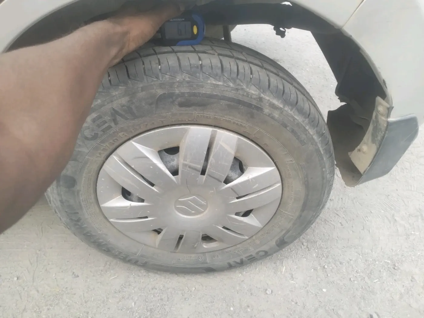 2020 Maruti Alto VXI, Petrol, Manual, 14,988 km, tyre