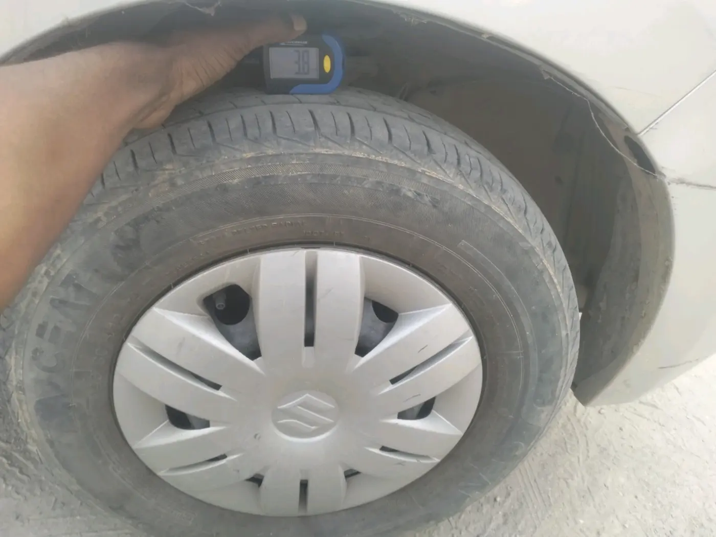 2020 Maruti Alto VXI, Petrol, Manual, 14,988 km, tyre