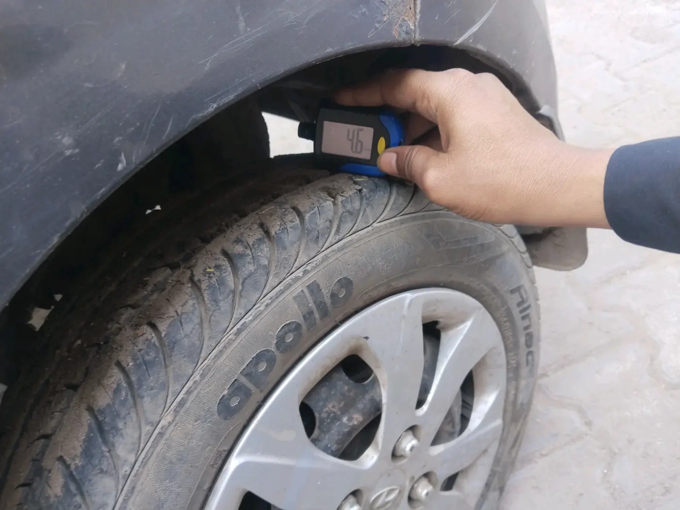 2018 Hyundai Eon MAGNA +, Petrol, Manual, 33,915 km, tyre