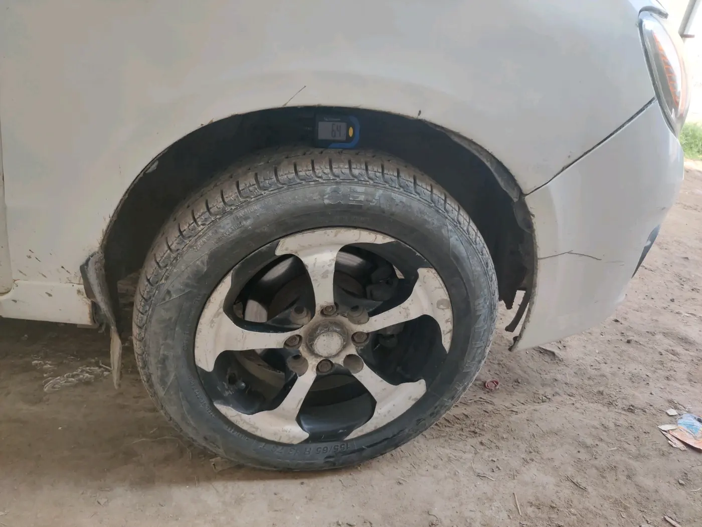 2013 Maruti Alto K10 VXI, Petrol, Manual, 1,38,289 km, tyre
