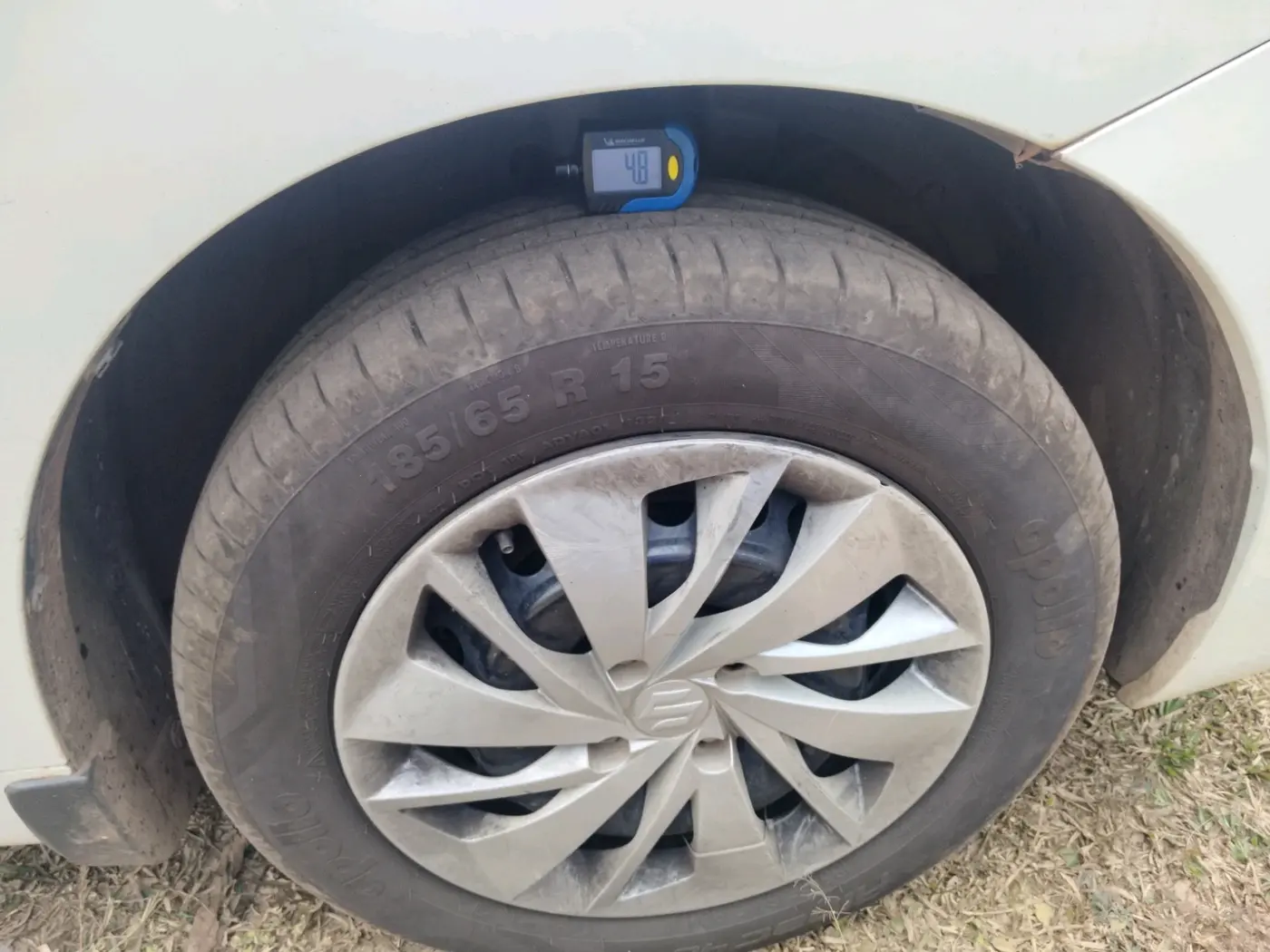 2023 Maruti Baleno DELTA PETROL 1.2, Petrol, Manual, 70,960 km, tyre