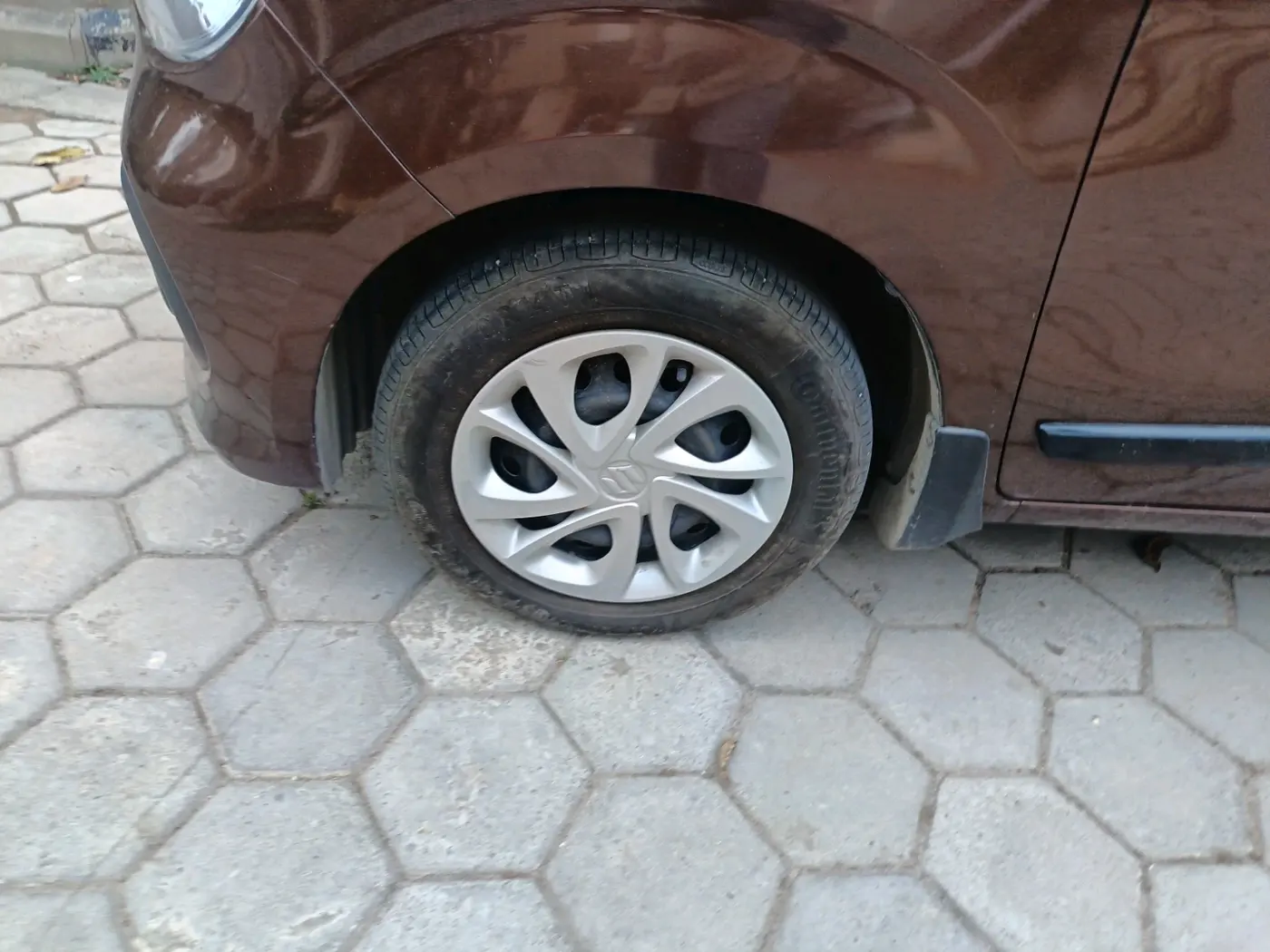 2022 Maruti Celerio VXI CNG, CNG, Manual, 49,260 km, tyre