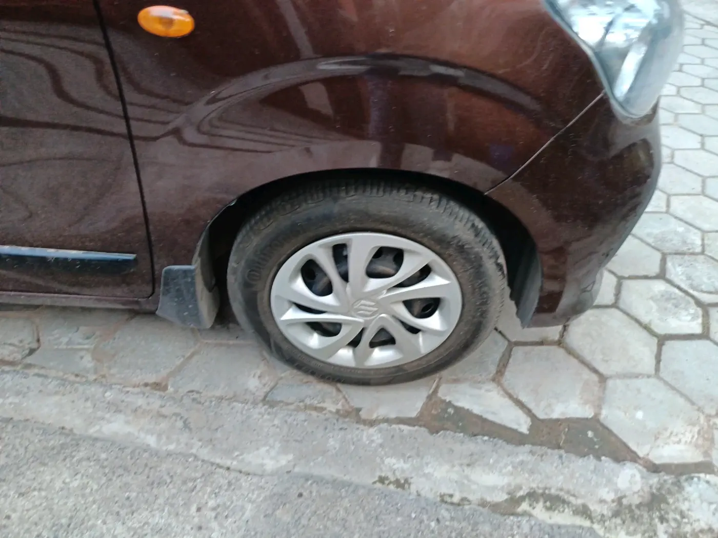 2022 Maruti Celerio VXI CNG, CNG, Manual, 49,260 km, tyre