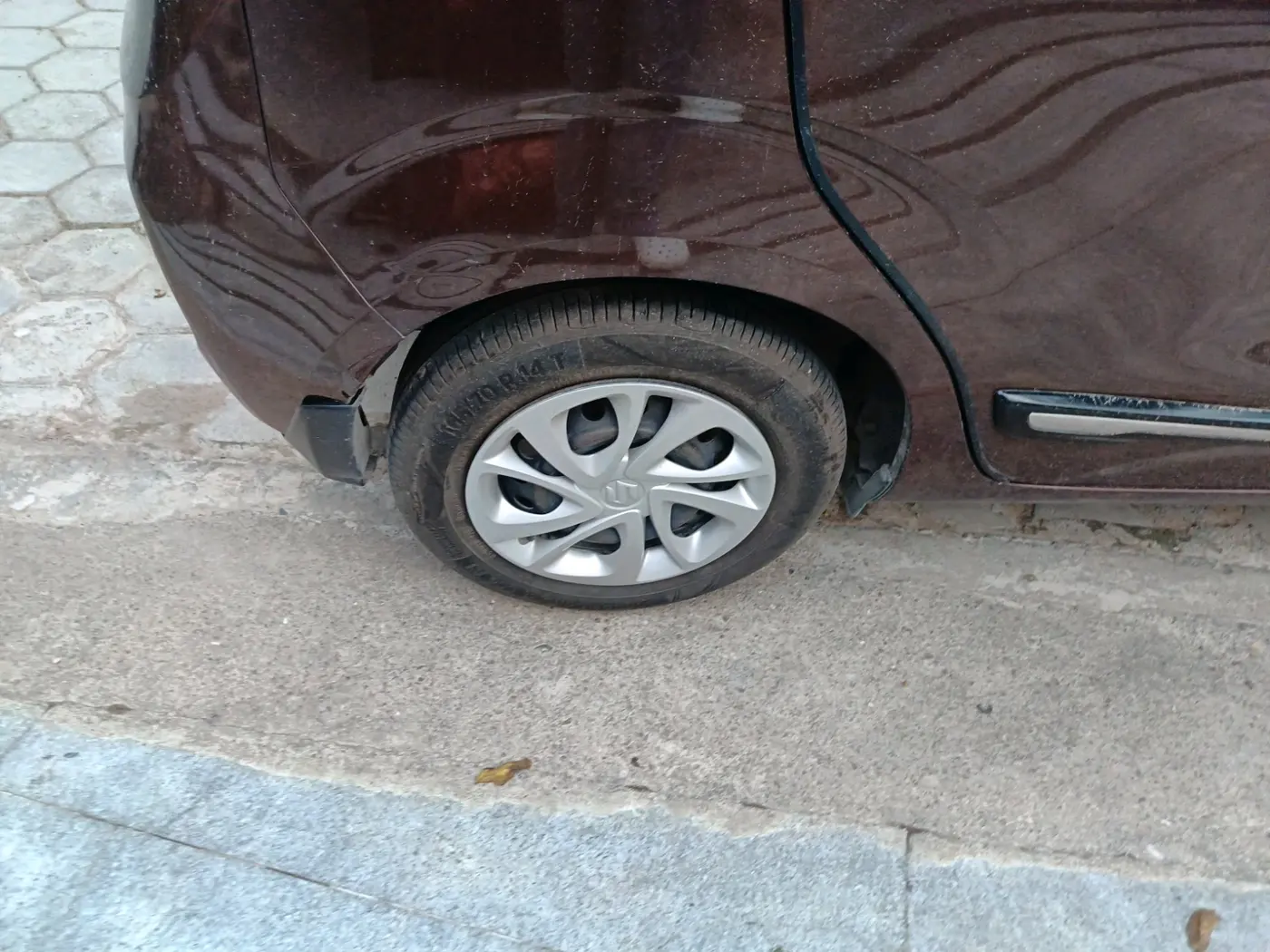 2022 Maruti Celerio VXI CNG, CNG, Manual, 49,260 km, tyre