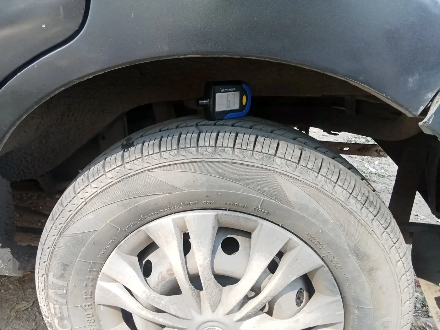 2012 Maruti Alto 800 LXI, Petrol, Manual, 73,135 km, tyre