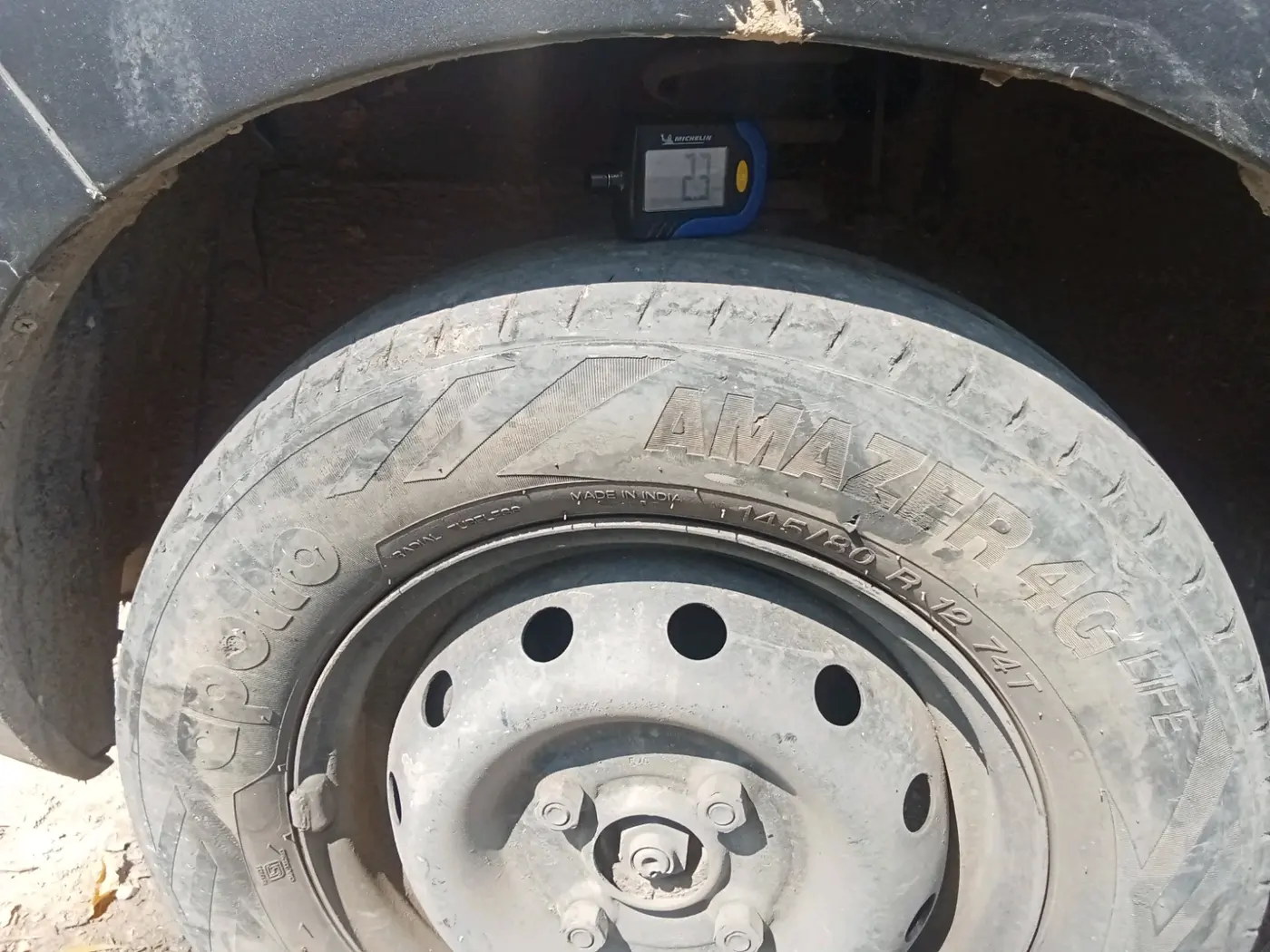 2012 Maruti Alto 800 LXI, Petrol, Manual, 73,135 km, tyre