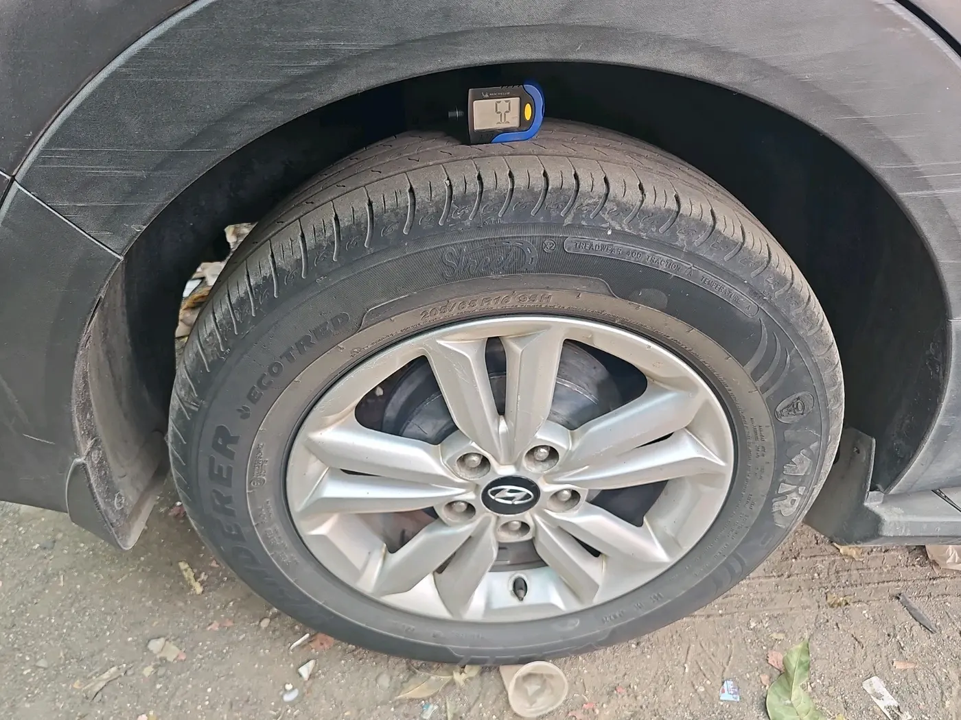 2017 Hyundai Creta S PLUS 1.4 DIESEL, Diesel, Manual, 1,21,902 km, tyre