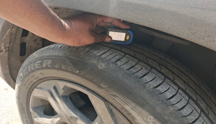 2023 Maruti BREZZA ZXI + SMART HYBRID, Petrol, Manual, 22,283 km, tyre