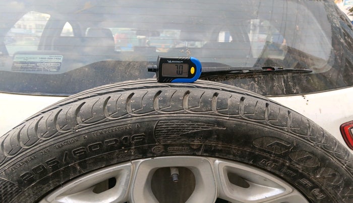 2015 Ford Ecosport TITANIUM 1.5L PETROL AT, Petrol, Automatic, 1,10,131 km, tyre