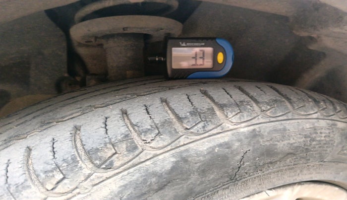 2015 Ford Ecosport TITANIUM 1.5L PETROL AT, Petrol, Automatic, 1,10,131 km, tyre