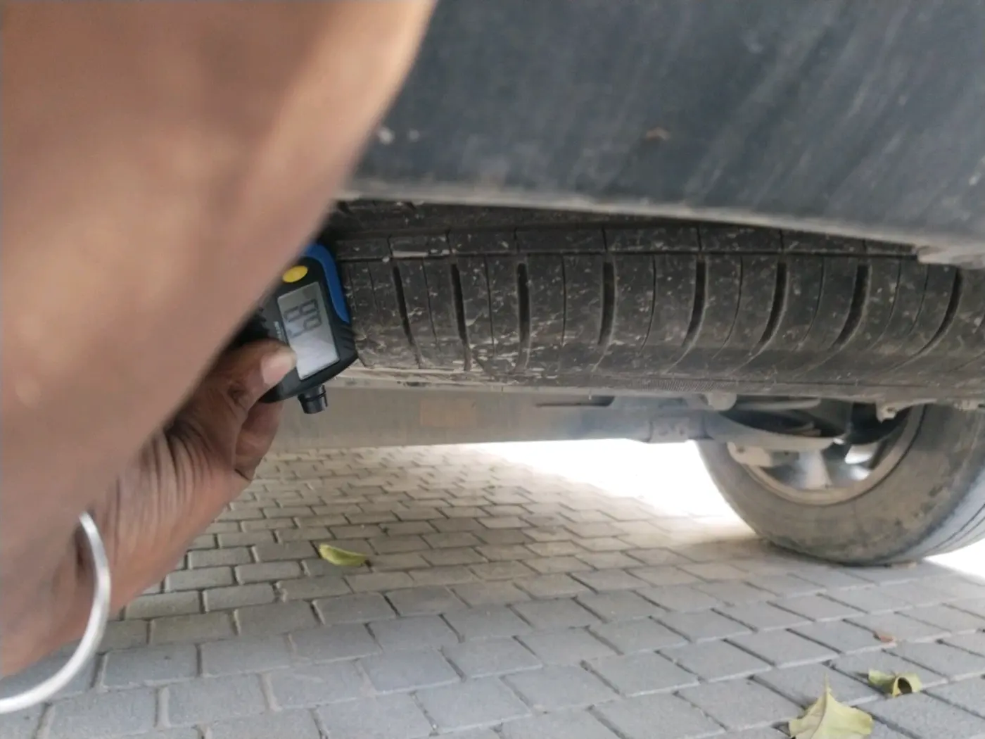 2022 Tata Safari XZA PLUS, Diesel, Automatic, 95,791 km, tyre