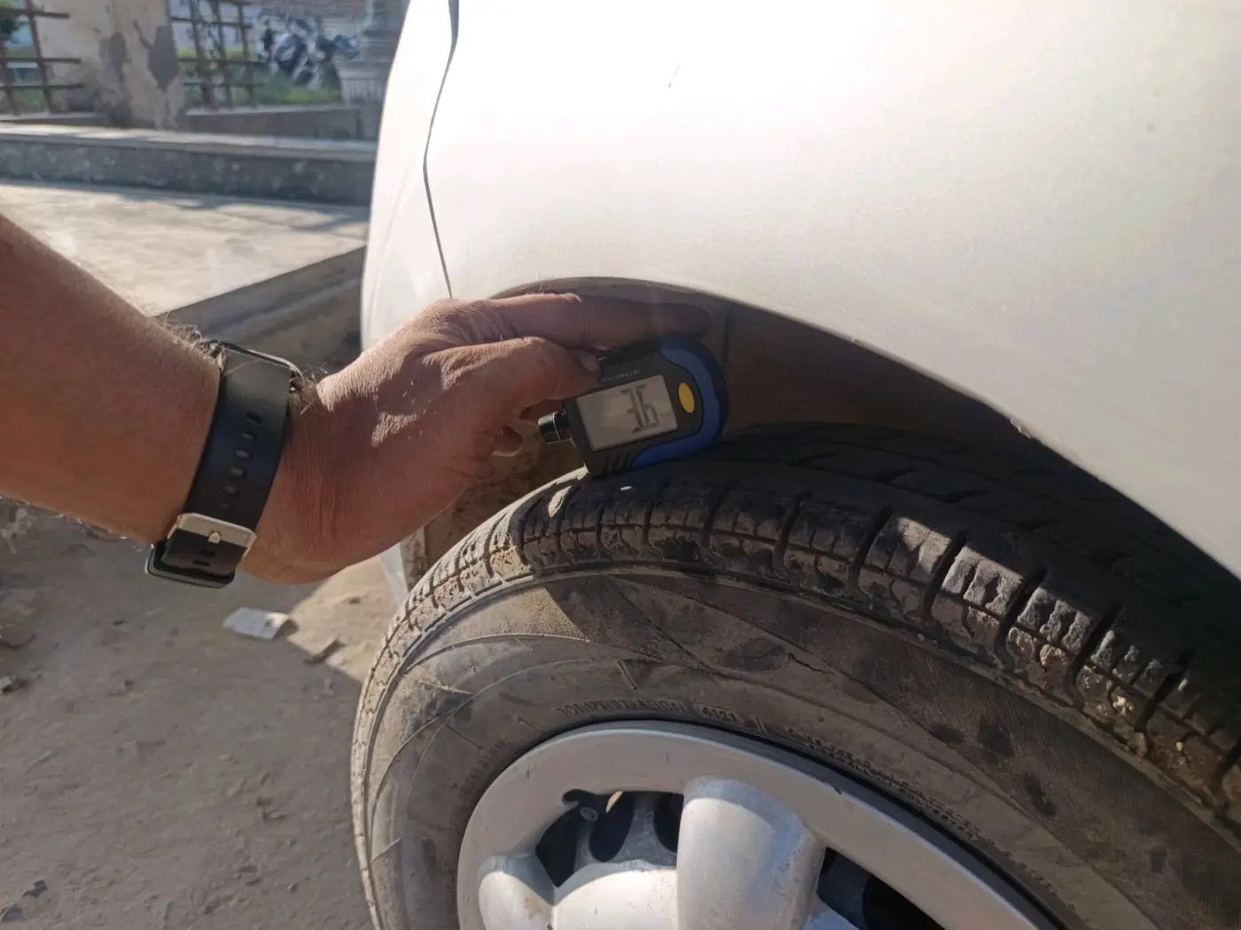 2018 Maruti Alto 800 VXI, CNG, Manual, 58,205 km, tyre