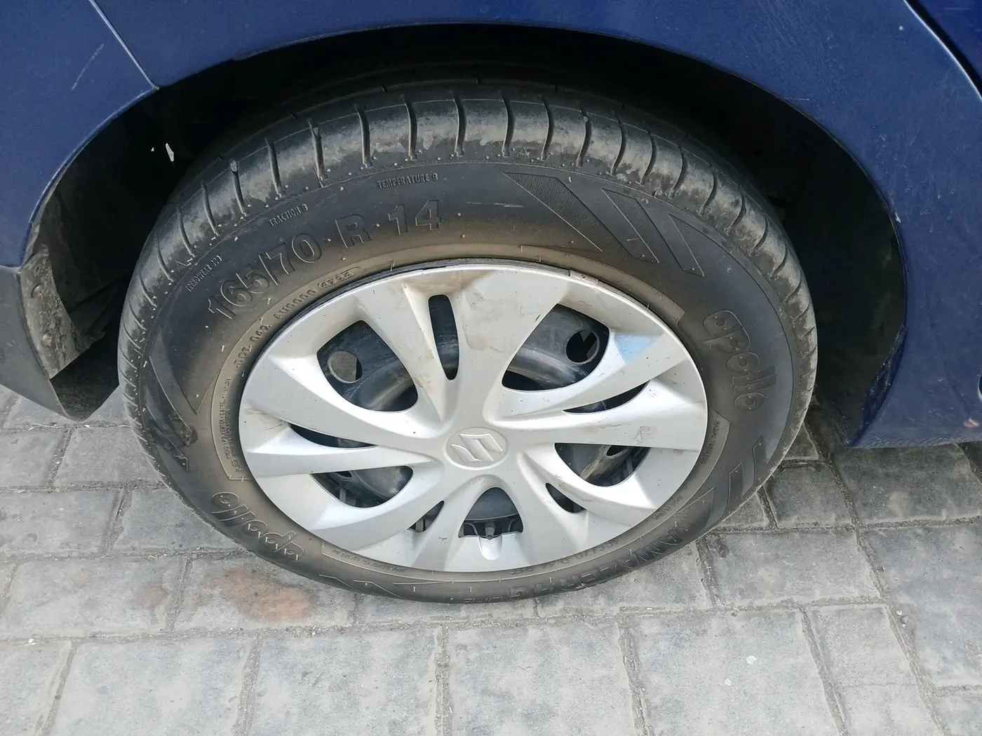 2019 Maruti Celerio ZXI, CNG, Manual, 1,55,738 km, tyre