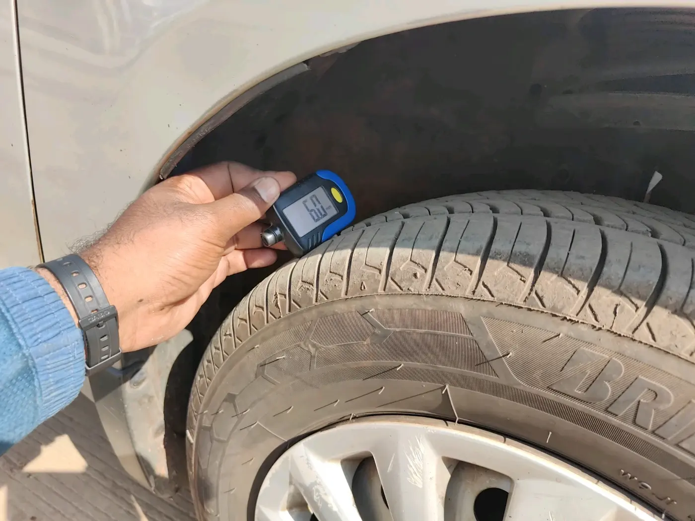 2018 Maruti Swift Dzire TOUR S PETROL, Petrol, Manual, 53,000 km, tyre