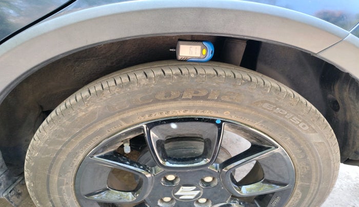 2023 Maruti IGNIS ZETA 1.2, Petrol, Manual, 7,994 km, tyre