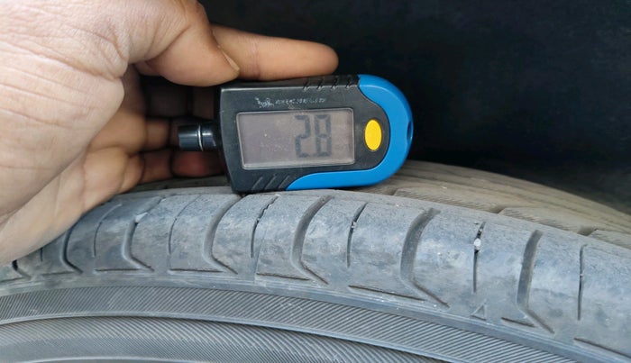 2017 Maruti Wagon R 1.0 VXI + (O) AMT, Petrol, Automatic, 80,895 km, tyre