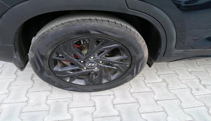 2025 Hyundai Creta 1.5 S (O) AT, Diesel, Automatic, 16,644 km, tyre