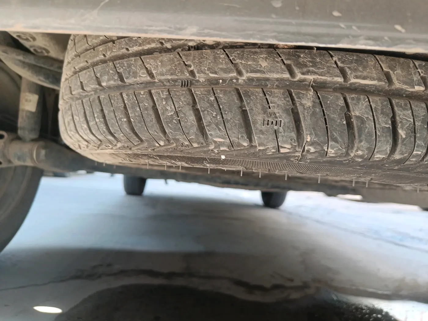 2024 Tata TIGOR XM CNG, CNG, Manual, 10,791 km, tyre