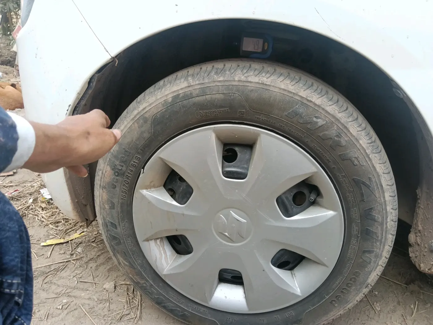 2023 Maruti New Wagon-R VXI 1.0 AMT, Petrol, Automatic, 19,300 km, tyre