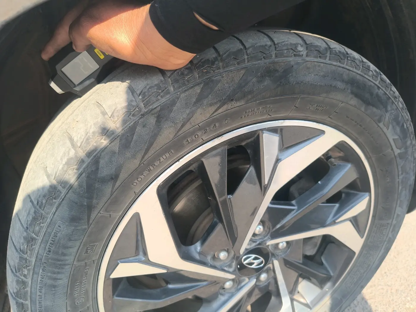 2020 Hyundai Creta SX (O) AT 1.5 DIESEL, Diesel, Automatic, 61,212 km, tyre