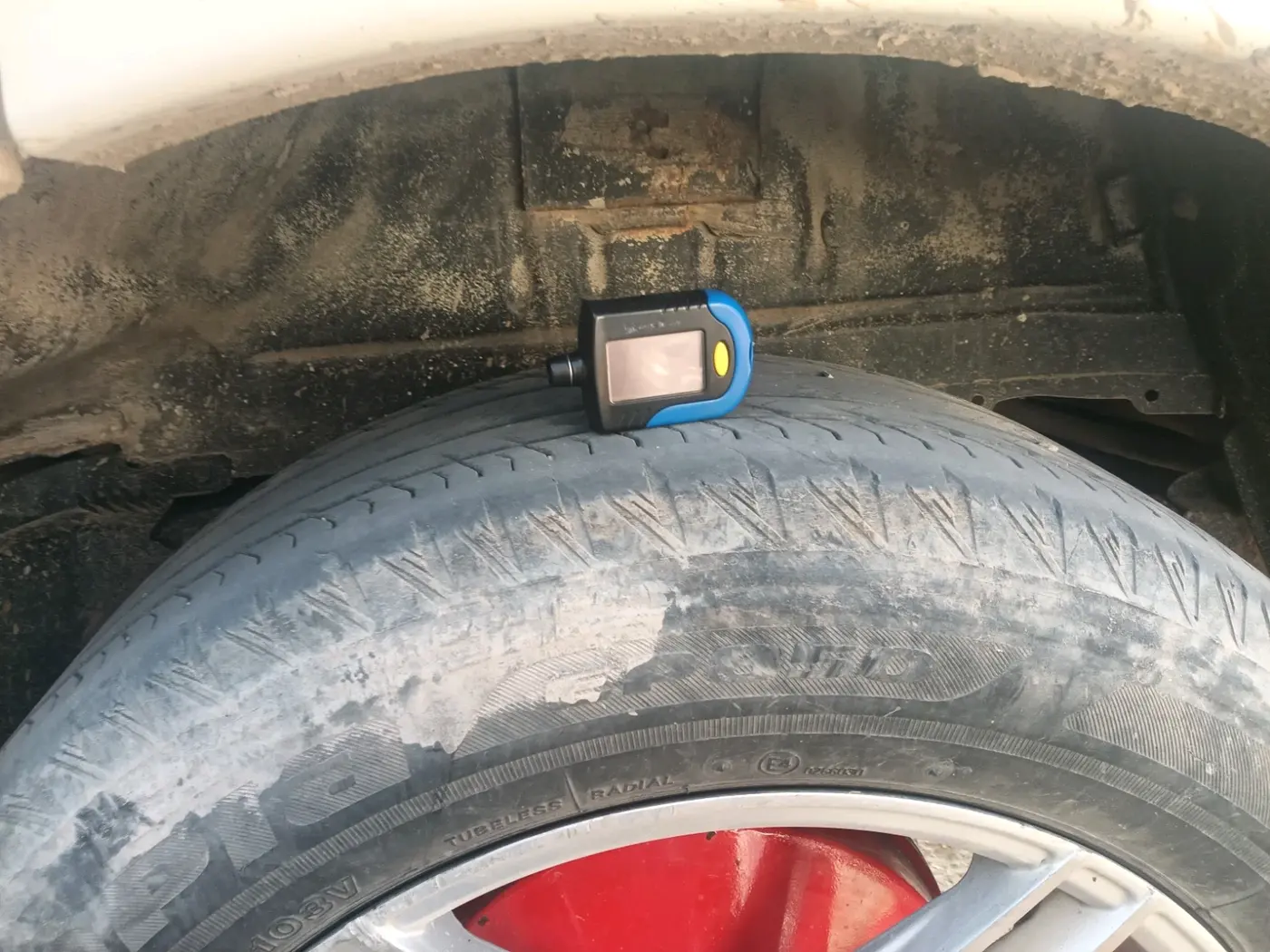 2018 Mahindra Scorpio S7, Diesel, Manual, 1,12,911 km, tyre
