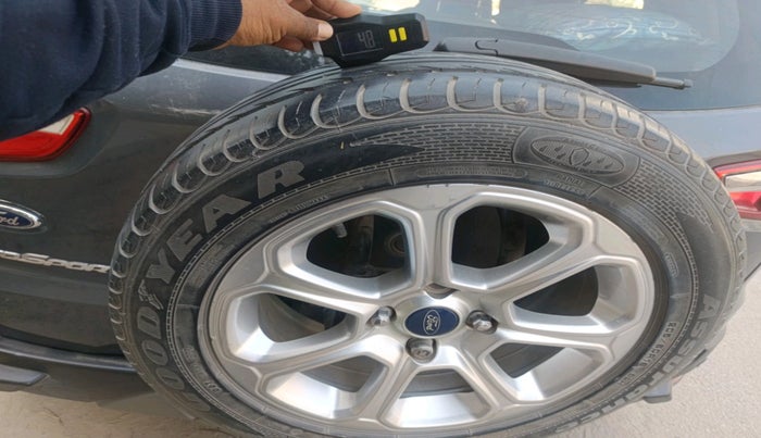 2018 Ford Ecosport TITANIUM + 1.5L PETROL AT, Petrol, Automatic, 1,09,657 km, tyre