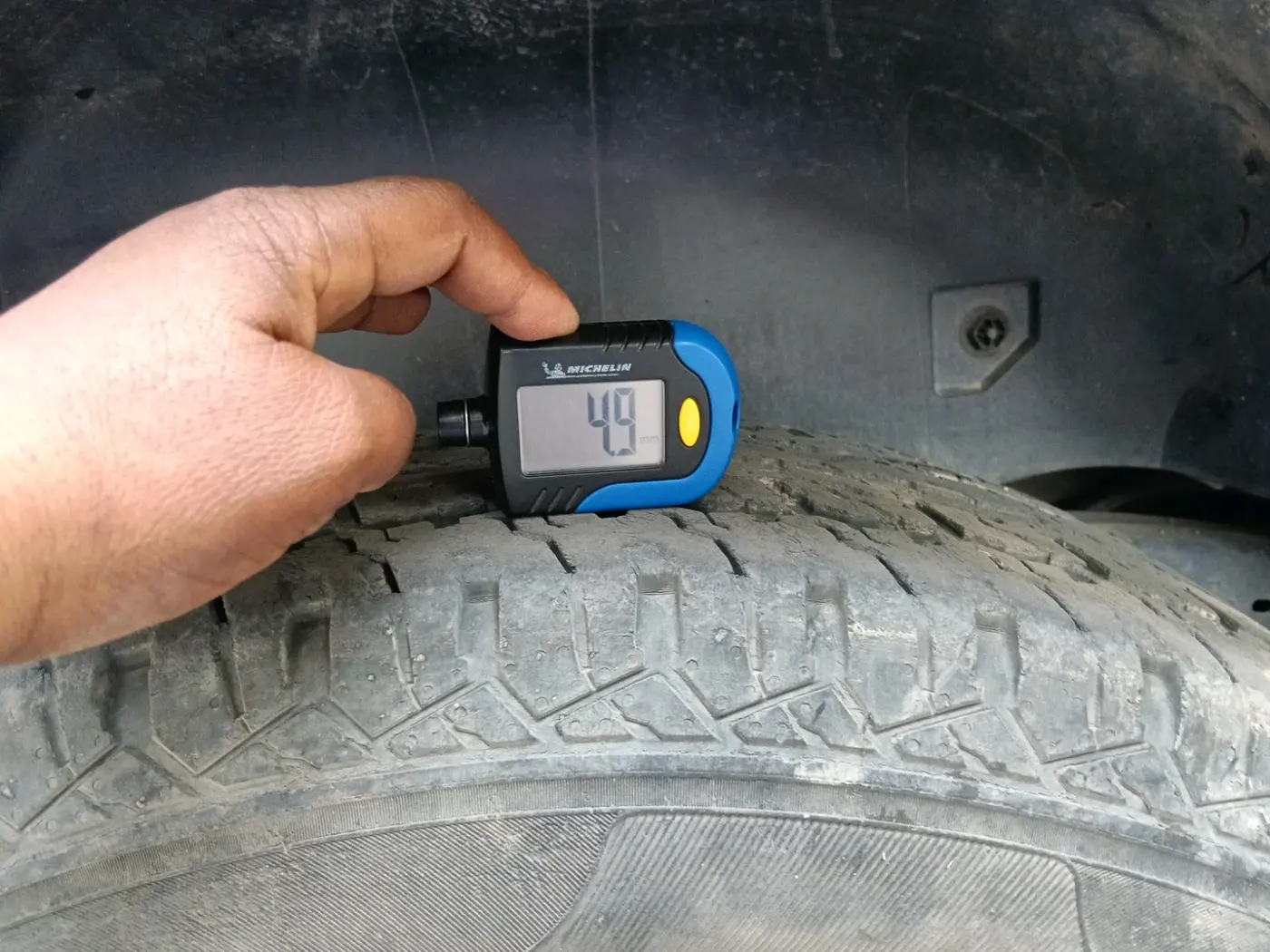 2021 Mahindra Thar LX PETROL HT 4WD AT, Petrol, Automatic, 51,112 km, tyre