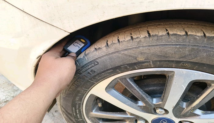 2021 Ford Figo Aspire TITANIUM PLUS 1.2 PETROL, Petrol, Manual, 9,876 km, tyre