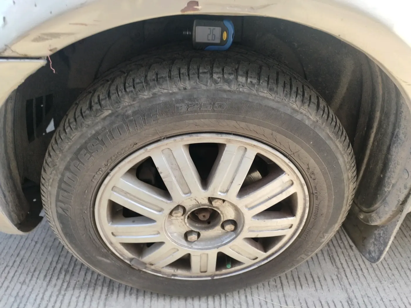 2006 Ford Fiesta ZXI 1.6 PETROL, Petrol, Manual, 66,607 km, tyre