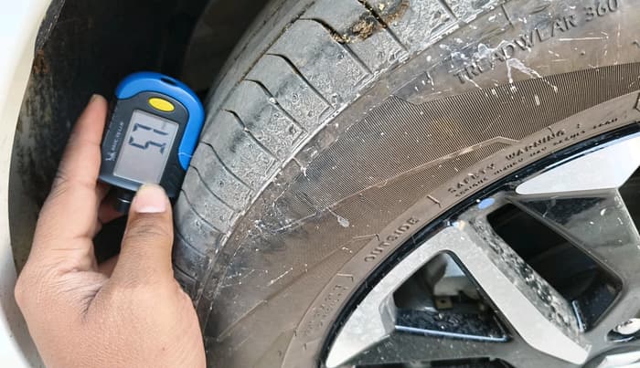 2025 Maruti Dzire ZXi Plus, Petrol, Manual, 2,362 km, tyre