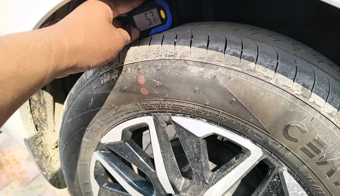 2025 Maruti Dzire ZXi Plus, Petrol, Manual, 2,362 km, tyre