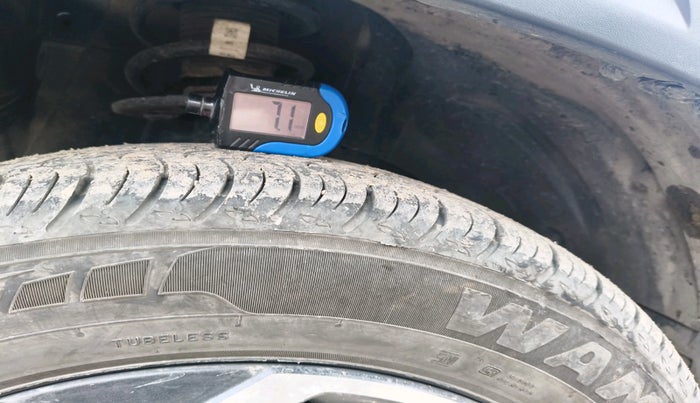 2025 Maruti FRONX ALPHA 1.0 TURBO MT, Petrol, Manual, 7,687 km, tyre