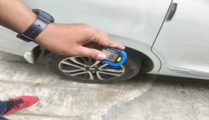 2023 Maruti Ertiga ZXI+ SHVS, Petrol, Manual, 31,638 km, tyre