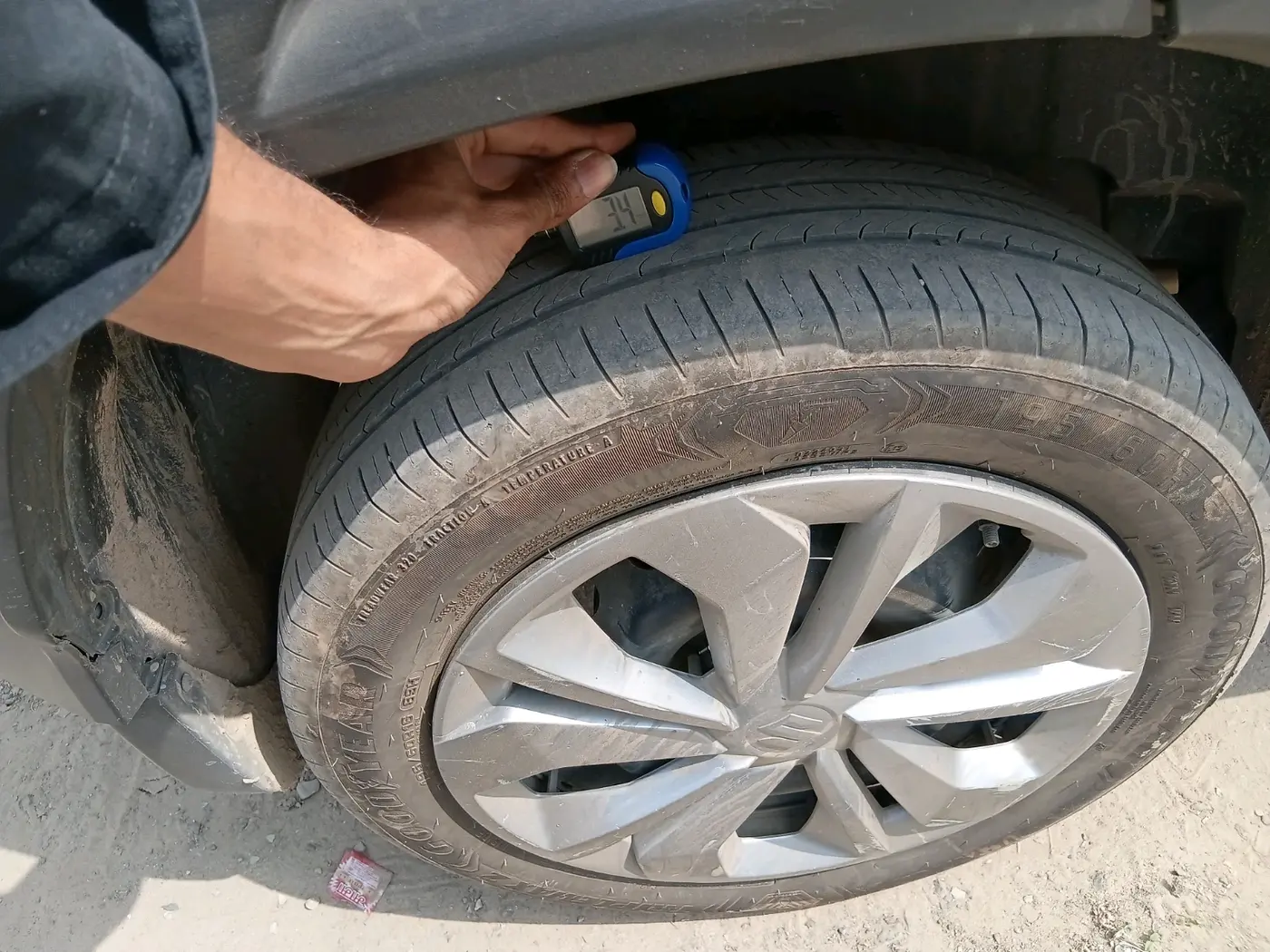 2024 Maruti FRONX SIGMA 1.2 MT, Petrol, Manual, 87,031 km, tyre