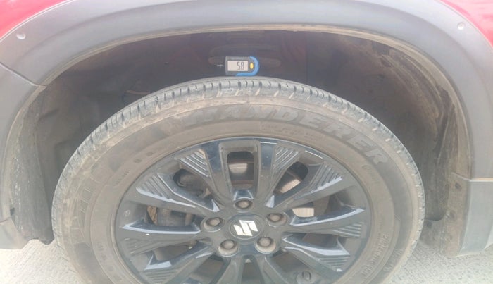 2022 Maruti Vitara Brezza ZXI, Petrol, Manual, 34,150 km, tyre