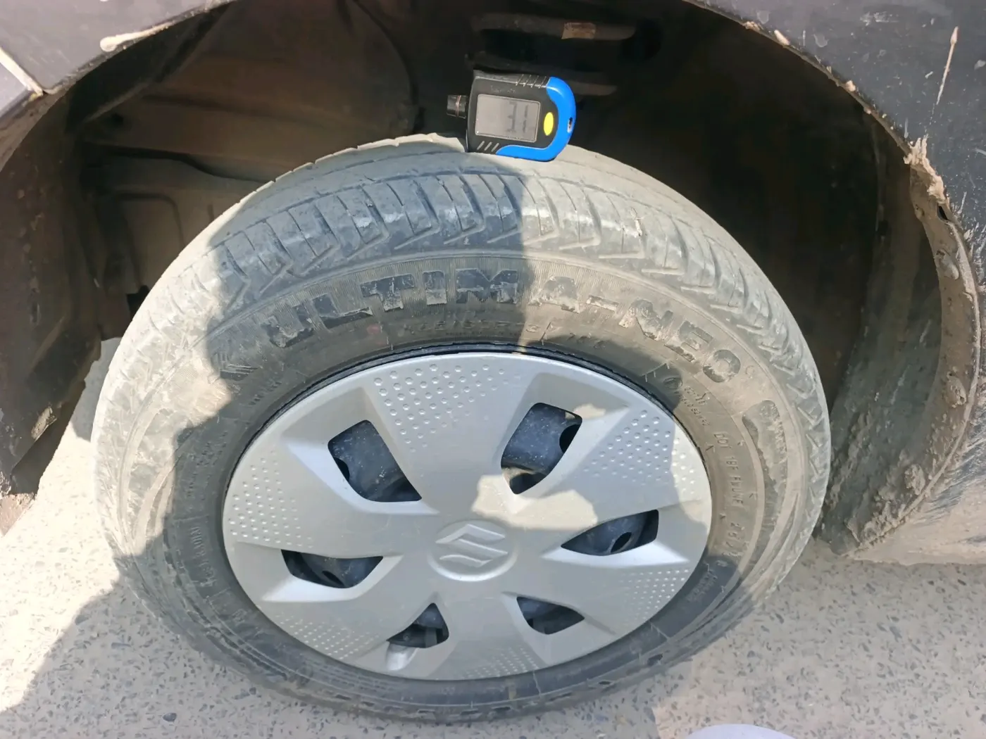 2023 Maruti Alto K10 VXI, Petrol, Manual, 27,579 km, tyre